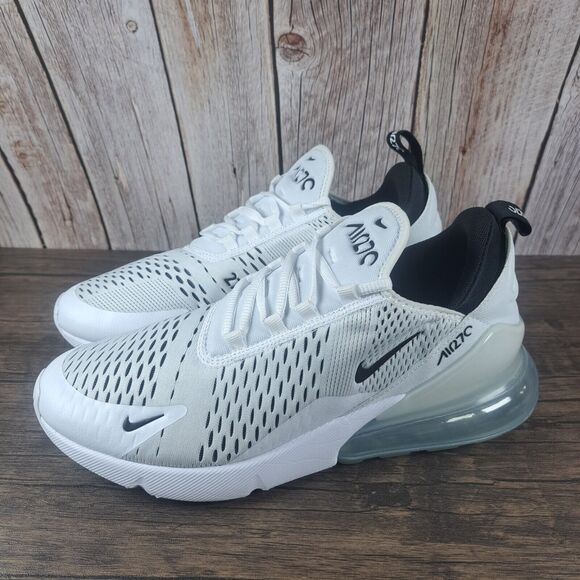 Nike Shoes - Nike Air Max 270 Running Shoes Women's Sz 11 White Black AH6789-100 (VGC)